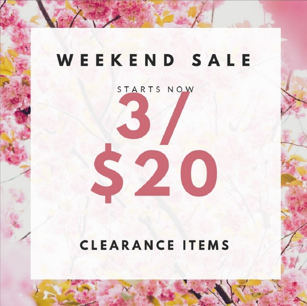 🛍 Clearance🛍  NOT FOR SALE!